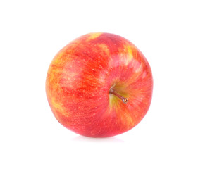 Fototapeta na wymiar Fresh red apple isolated on white.