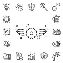 Engineering line icon. 