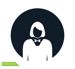 People icon vector logo template