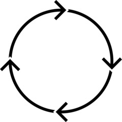 Metabolism icon, vector illustration