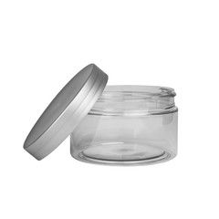 Cosmetic bottle isolated on a white background