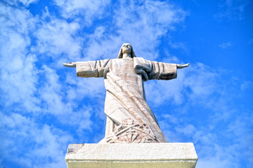 statue of jesus christ religion the Madeira Garajau