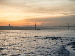 April 25 bridge in Lisbon - Portugal