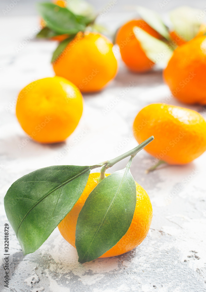 Wall mural tangerines