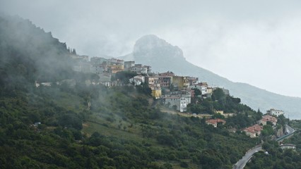 Fototapeta na wymiar Sardinias mountains