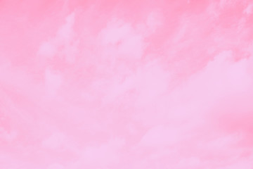 Light pink sky background. Beautiful romantic sky
