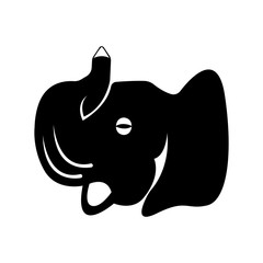 Elephant Logo Template Vector Illustration design