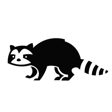 Raccoon Icon Vector