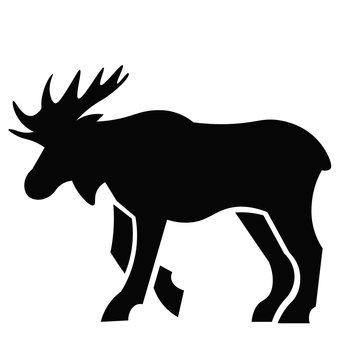 Moose Icon Vector