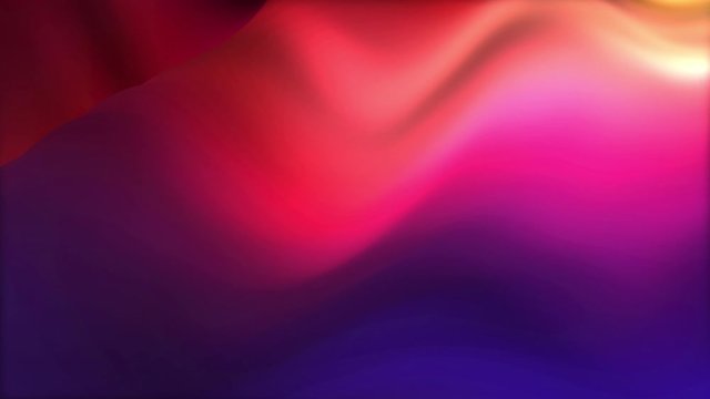 abstract digital motion background with wavy surface colored in bright dynamic multicolor gradients