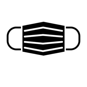 recommend clip art: Medical Safety Mask icon