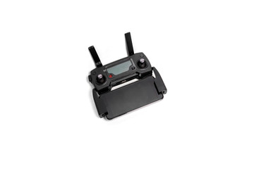Drone remote control  isolated on white background.