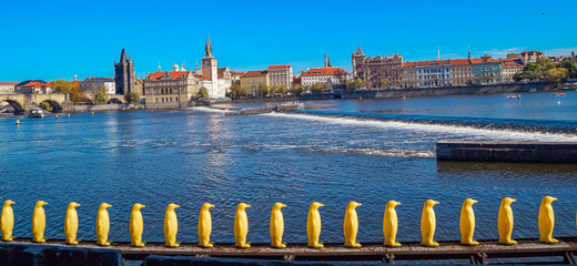 View of the historical part of Prague, Czech Republic