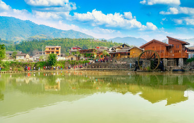 Fototapeta na wymiar Yunshui ballad scenic spot in Zhangzhou, Fujian Province, China
