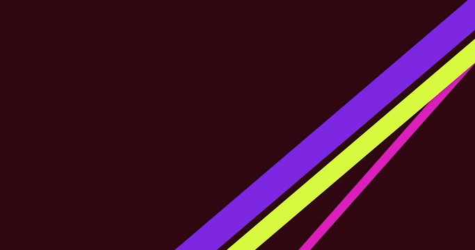 Flat paper design with bright colors, animation of geometric layers for simple backgrounds. Minimal geometric material design with slow animations used as a backdrop. Copy space for text or logos