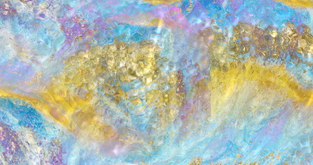 Obraz na płótnie Canvas Abstract Liquid Wave Colorful Background.Texture. Lava, Nougat, Caramel, Amber Honey, Oil