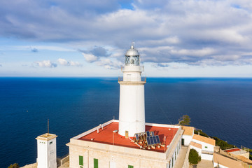 Fototapeta na wymiar Cape Formentor lighthouse in Mallorca, Spain