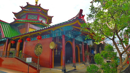 The Cheng Ho Mosque in Surabaya is a Chinese Muslim nuance, Surabaya, East Java Indonesia