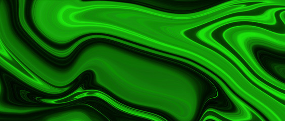 green and black liquid color oil paint.