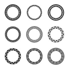 Classic Oriental Chinese Ornament Frame Vintage Border Art Decorative