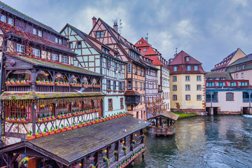 traditional buildings of Colmar