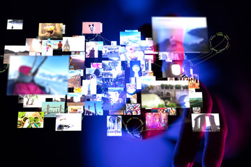 Internet broadband and multimedia streaming entertainment