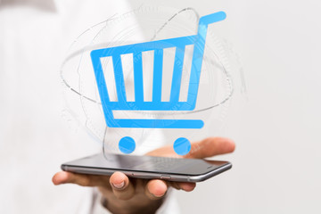 Shopping cart as part of the network in hand . The concept of Innovation in e-Commerce.