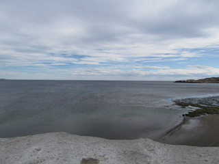Partial view of Golfo Nuevo from Puerto Piramides