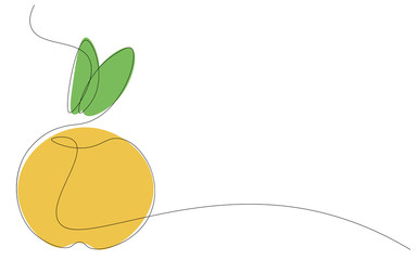 Apple fruit background design vector illustration