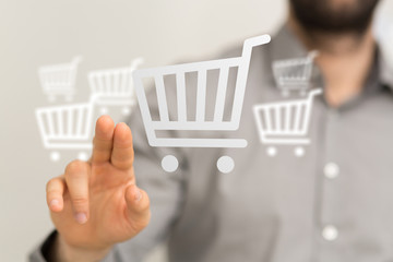 Shopping cart as part of the network in hand . The concept of Innovation in e-Commerce.