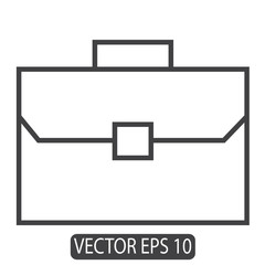 Briefcase icon design, Vector Template