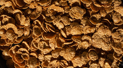 oatmeal pattern breakfast food with honey