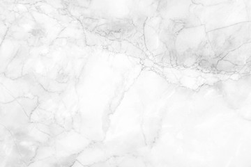 White marble texture with natural pattern for background or design art work