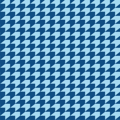 Vector repeat seamless classic blue square pattern print background
