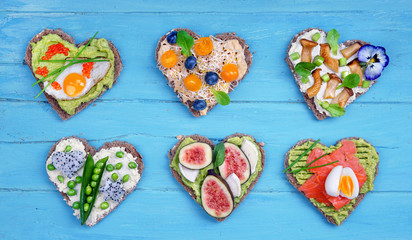 Brotzeit zum Valentinstag