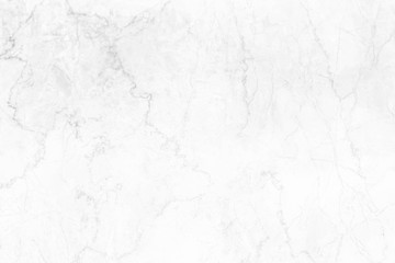 Naklejka premium Biała marmurowa tekstura z naturalnym wzorem dla tła lub dzieła sztuki
