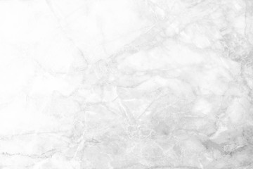 White marble texture with natural pattern for background or design art work