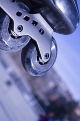 Freestyle roller skates