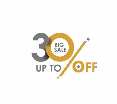 30% Big Sale Upto Off Discount Design.