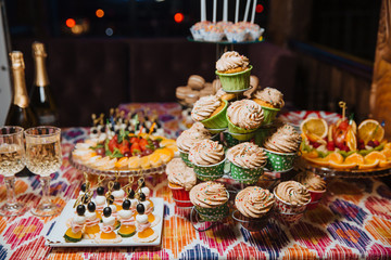 Candy bar open.