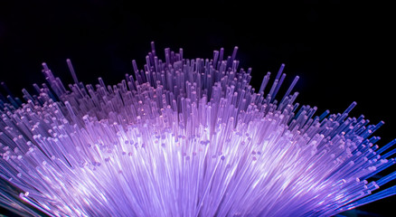 fiber optics network cable for ultra fast internet communications