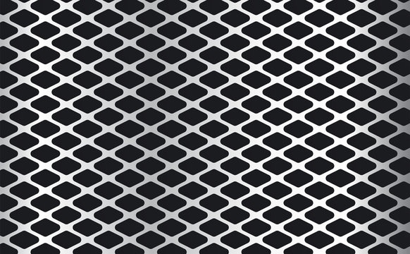 Metal grille texture Stock Photo