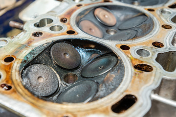 Malfunction of the ignition system. Oil on the valves of the cylinder head