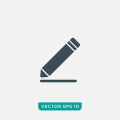 Pencil Icon Design, Vector EPS10