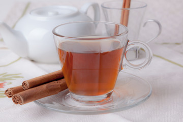 Tazza di Te con Cannella