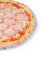 pizza with a variety of ingredients