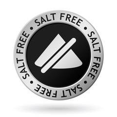 vector salt free silver medal