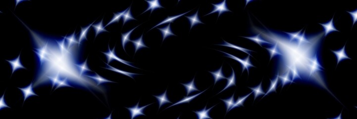 Digital art, high resolution panoramic abstract 3D objects, Germany