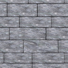 Modern brick wall. 3D rendering.