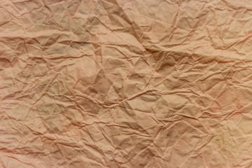 horizontal background of the texture of pressed paper craft color